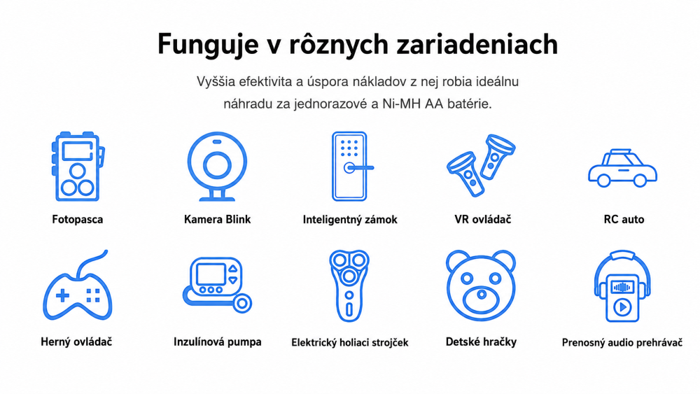 XTAR AA paraméterek és tanúsítványok